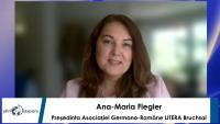 Ana-Maria Flegler, președinta Asociației Germano-Române LITERA Bruchsal, la Născuți în diaspora 