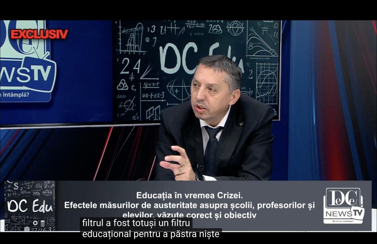 Daniel David, despre efectele măsurilor de austeritate asupra școlilor: „Dacă nu rezolvăm ASTA vom avea probleme mari. Și nu doar în educație” / VIDEO