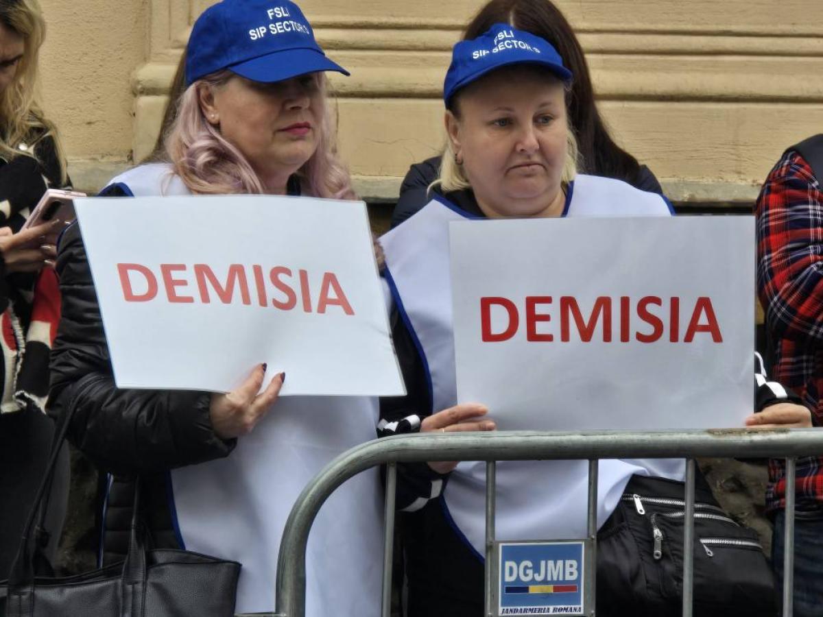 Profesorii cer demisia ministrului Daniel David / foto: facebook@FSLI