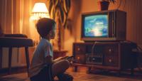 „După cină, copiii nu se uită la televizor”. Ce se întâmplă în creierul copilului când se uită la televizor înainte de culcare / FOTO: Freepik.com@defstock